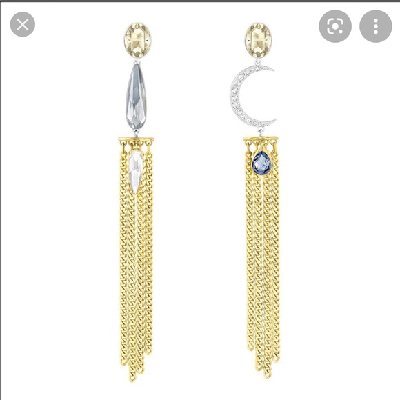 Swarovski Jewelry - Swarovski gypsy earrings